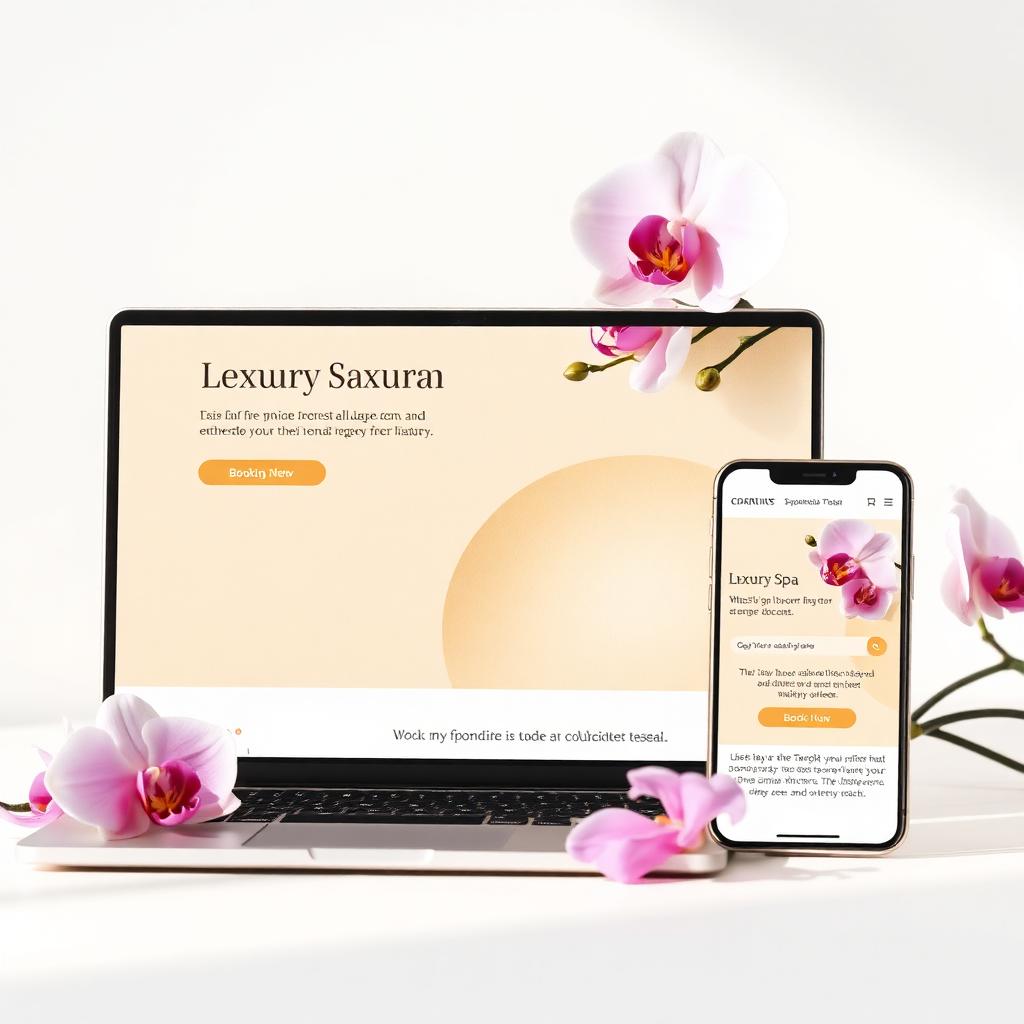 Ảnh minh hoạ gói phần mềm Thiết kế Web · Giới thiệu · Đặt lịch · AI